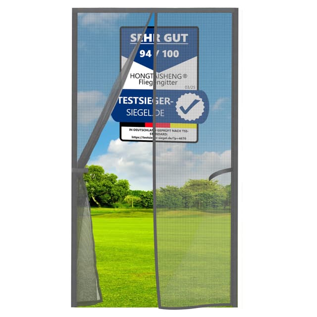 HONGTAISHENG Fliegengitter Tür Magnet, 80x210cm 🚪🪲