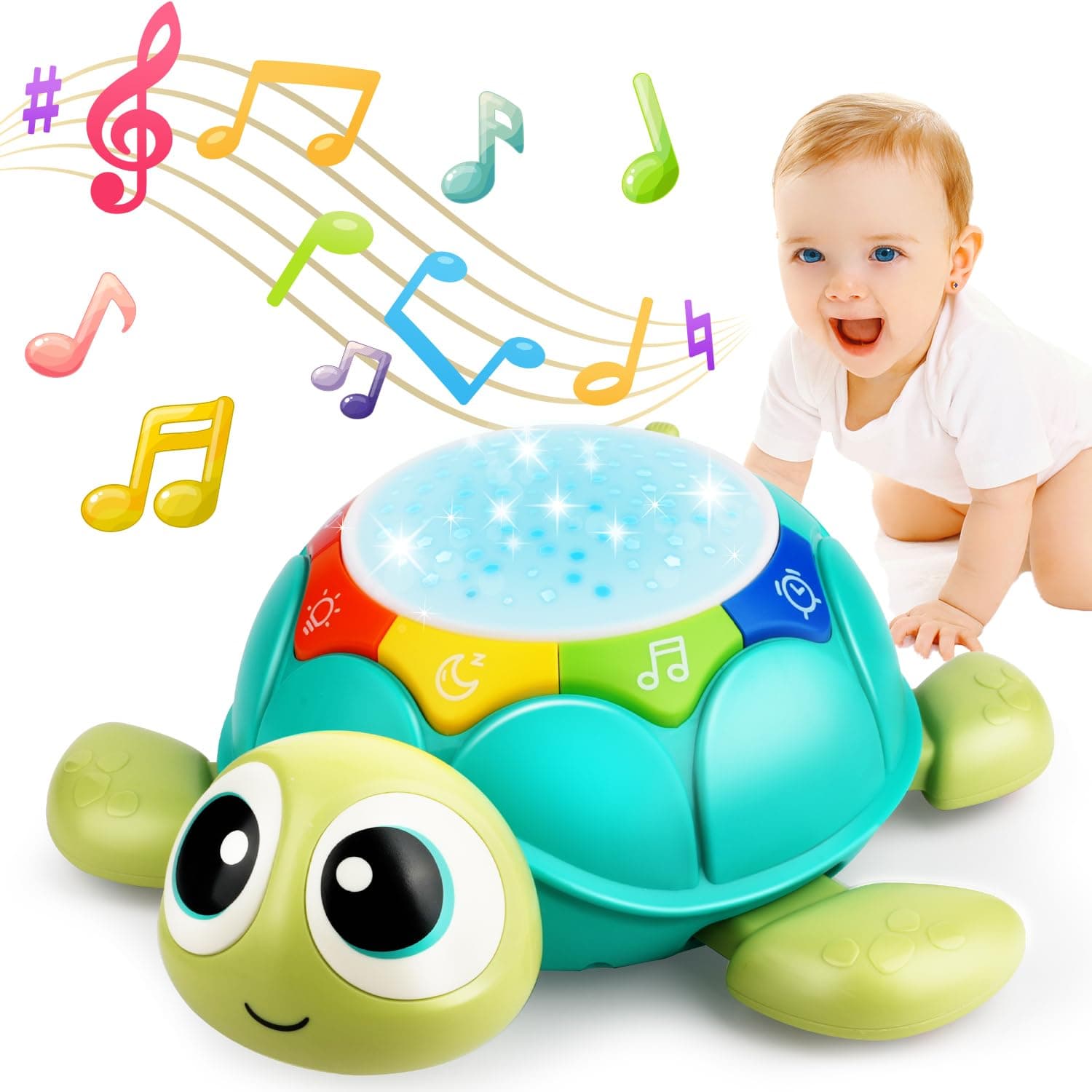 👶🎁 Aottom Baby Spielzeug ab 3 6 9 Monate - Spielzeug ab 6 Monate 1 Jahr Krabbelspielzeug Baby