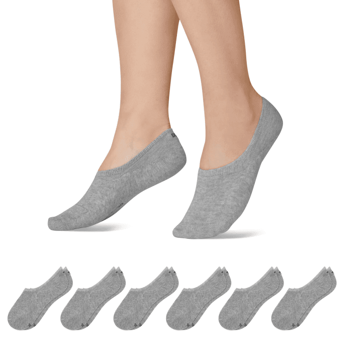 🧦👟 Snocks Füßlinge für Damen und Herren 6 Paar - Rutschfeste Sneakersocken 🛍️