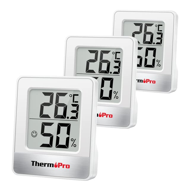 🌡️🌞 ThermoPro TP49W-3 Mini Thermo-Hygrometer 🌡️🌞