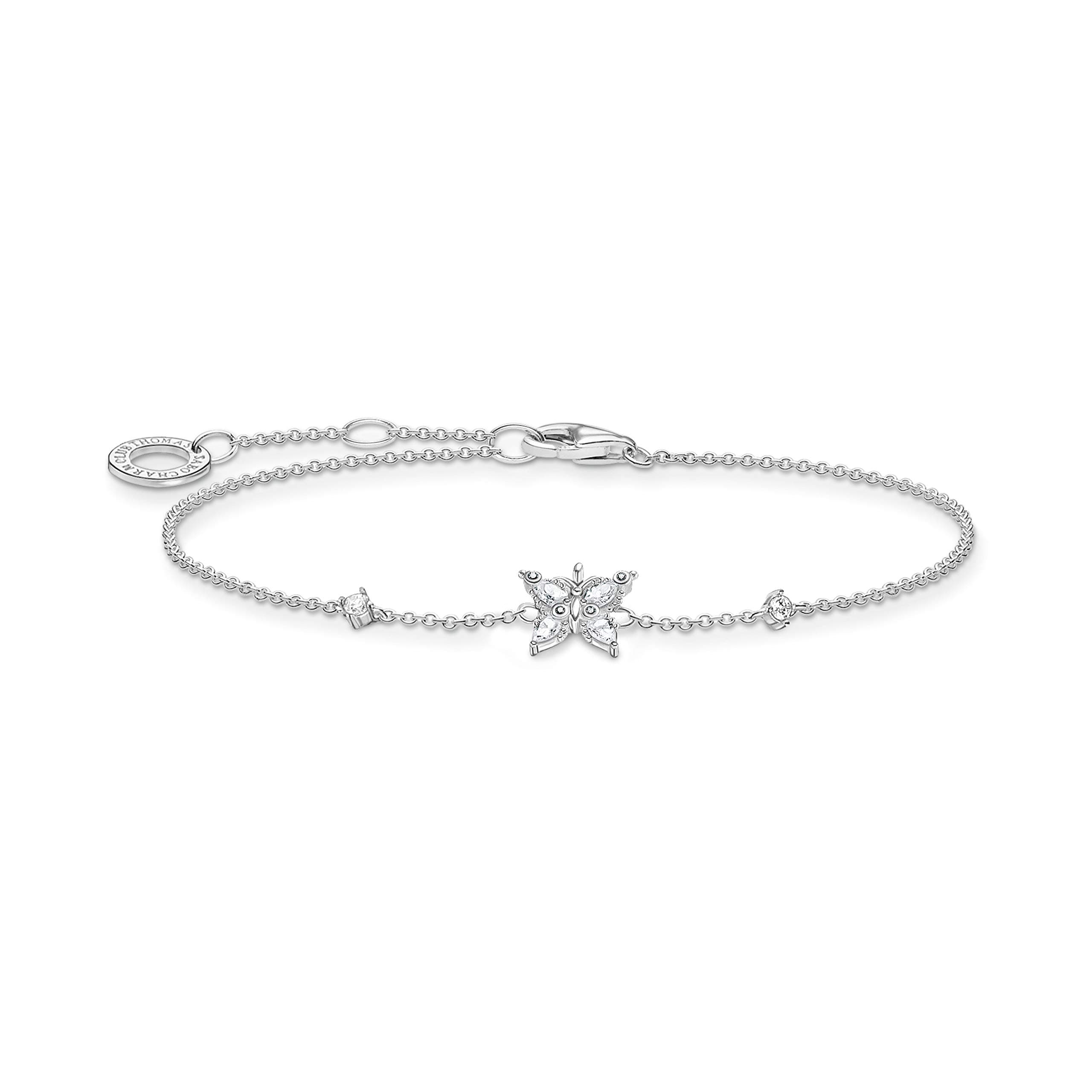 Thomas Sabo Zierliche Zirkonia-Armband-Kollektion 🦋 Schmetterling weiße Steine - Angebot