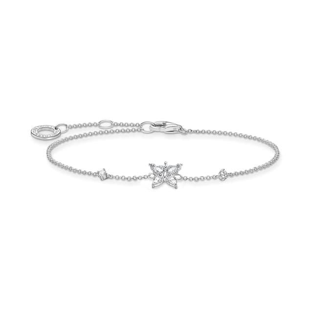 Thomas Sabo Zierliche Zirkonia-Armband-Kollektion 🦋 Schmetterling weiße Steine - Angebot