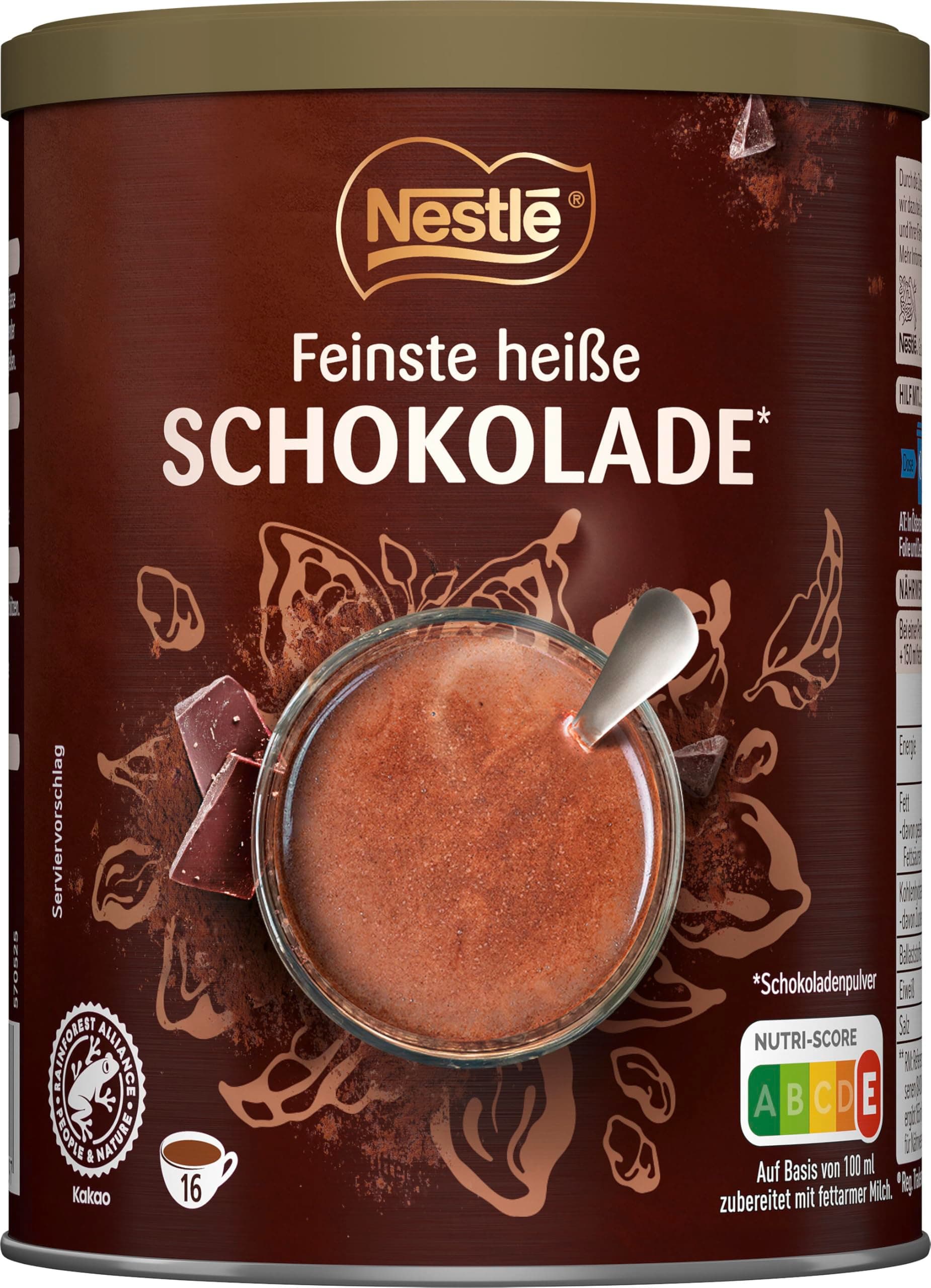 🍫 Nestlé Feinste heiße Schokolade 1er Pack (1x250g) 🍫