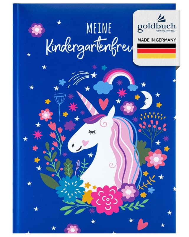 Goldbuch 43268 - Kita Freundebuch Einhornglück 🦄📚
