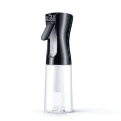 🌟 URAQT Sprühflasche Haar 200 ml - Schwarz&transparent 🌿