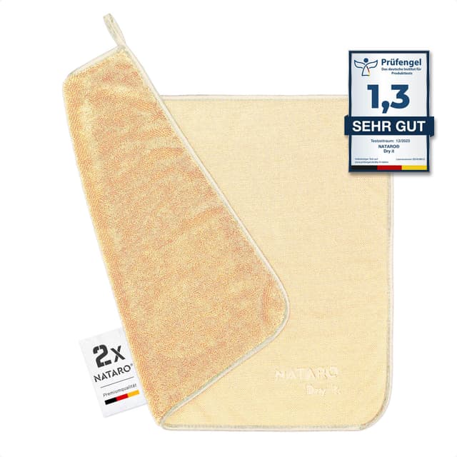 NATARO® Premium Trockentuch für Duschkabine, Auto, Haushalt 🚿🚗