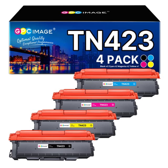 🔥 Super Deal! GPC IMAGE TN423 MFC-L8690CDW Toner Kompatibel für Brother TN-423 TN-421 Toner Multipack