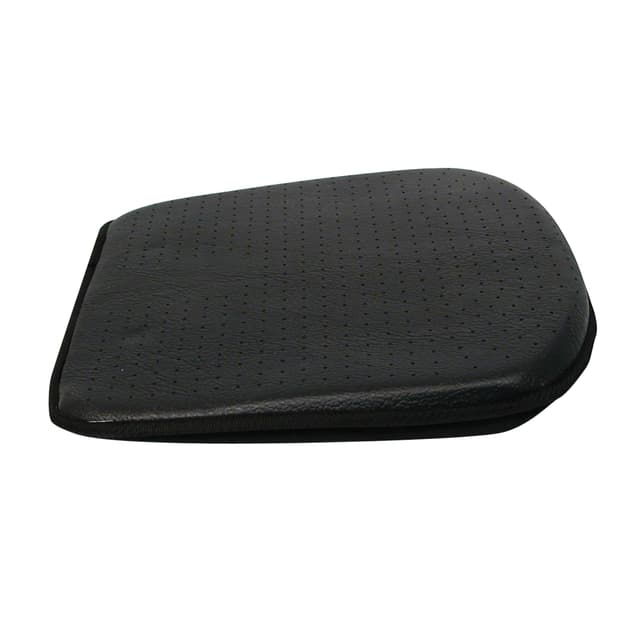 🚗🔝 Carpoint Sitzkissen Luxus Lederoptik - Schwarz 🖤