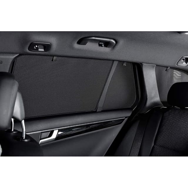 🚗 Satz Car Shades kompatibel mit Skoda Kodiaq 2017- (6-teilig), Schwarz 🌞