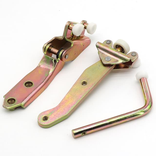 Fuworance Passagier Ersatz für linke Seite Sliding Door Top Middle Bottom Roller Runner Guide Set für VW Transporter T4 (1990-2003) 🚪🔧