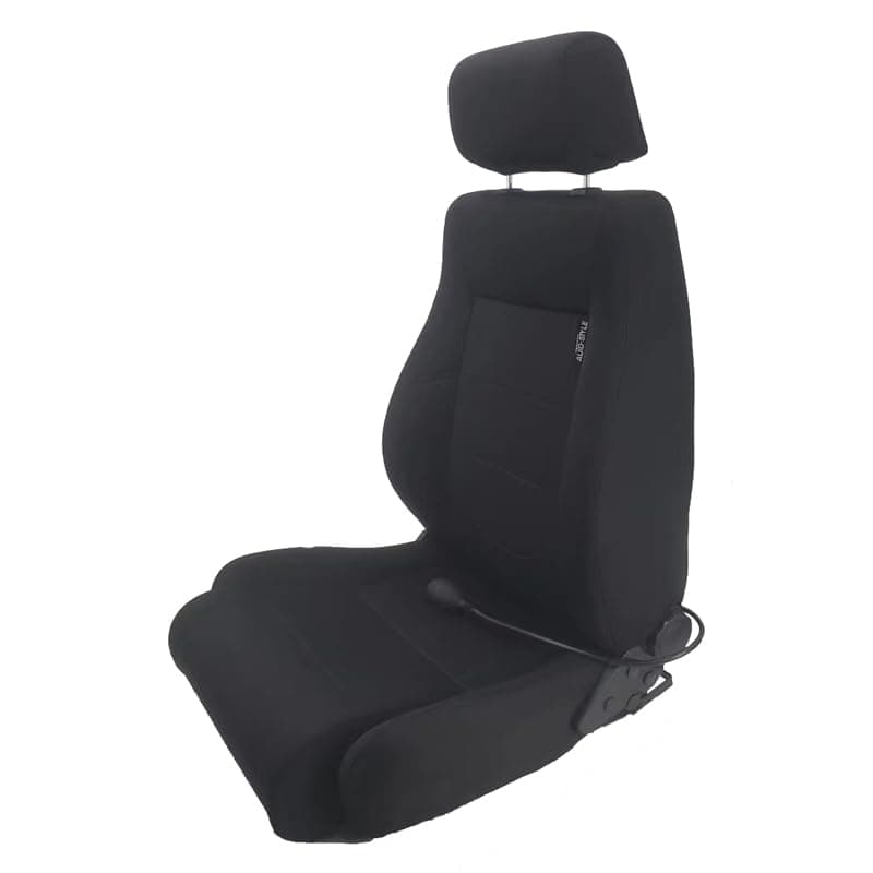 🚗 AUTO-STYLE Sportsitze 'Retro II' - Schwarz