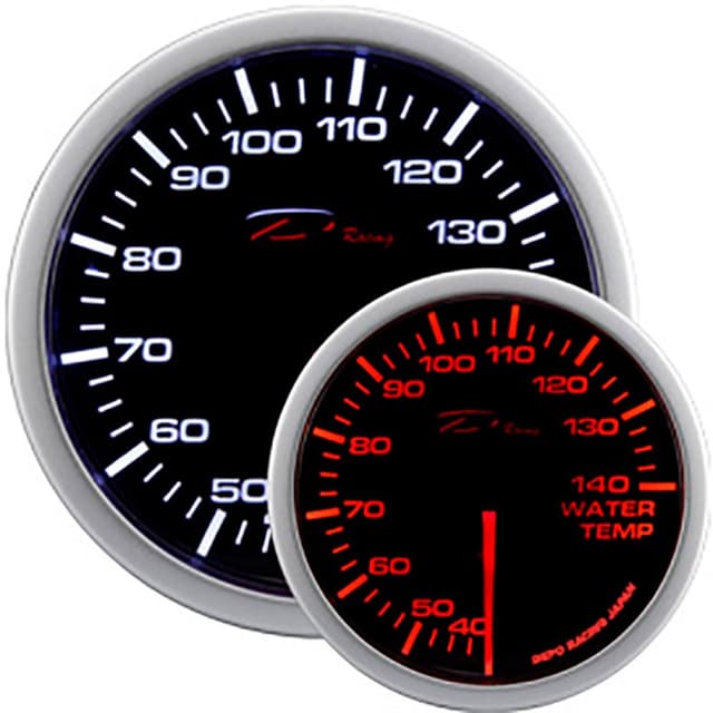 🔥 Super Deal! Depo Racing WA-Series Instrument - Wassertemperatur 40-140C - 52mm