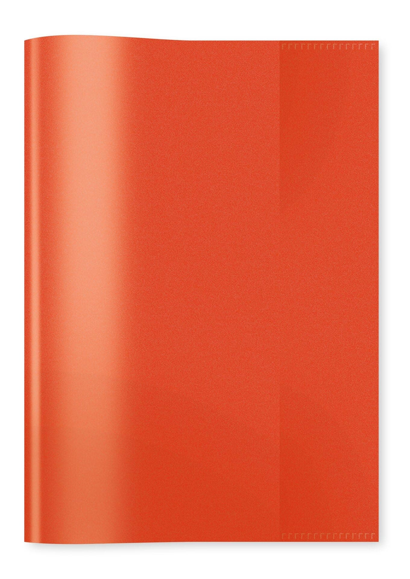 HERMA 7482 Heftumschlag A5 Transparent Rot 📘📚