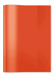 HERMA 7482 Heftumschlag A5 Transparent Rot 📘📚 Angebot bei HelloDeals