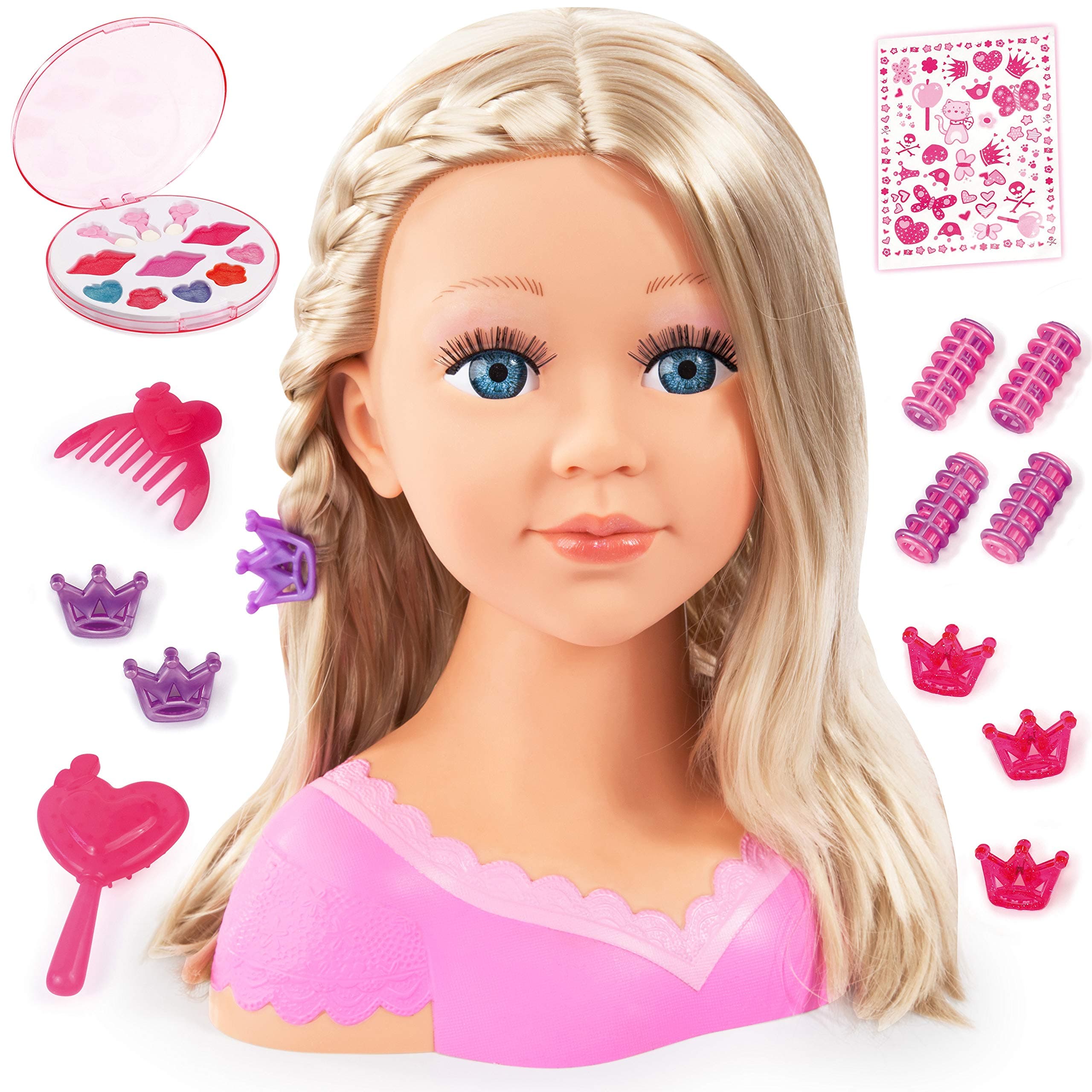 🌟 Mega-Deal! Bayer Design B2890088 90088AA Charlene Super Model Styling Head 🎀
