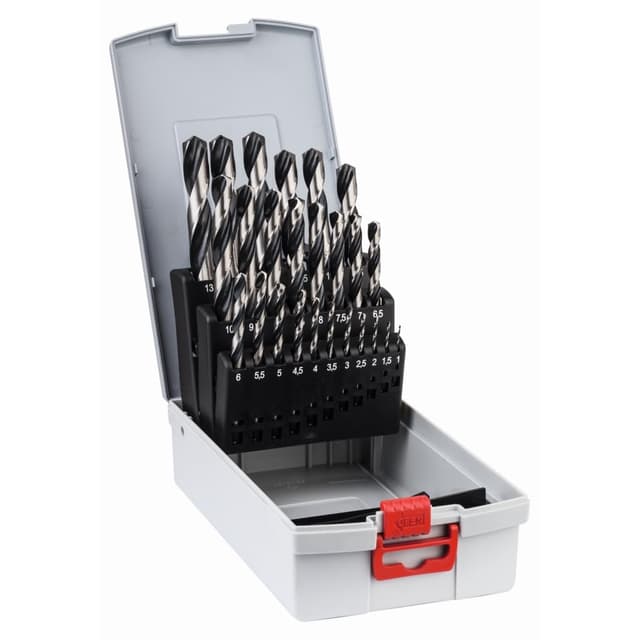 🔩🛠️ Bosch Professional 25tlg. HSS Spiralbohrer PointTeQ Set für Metall