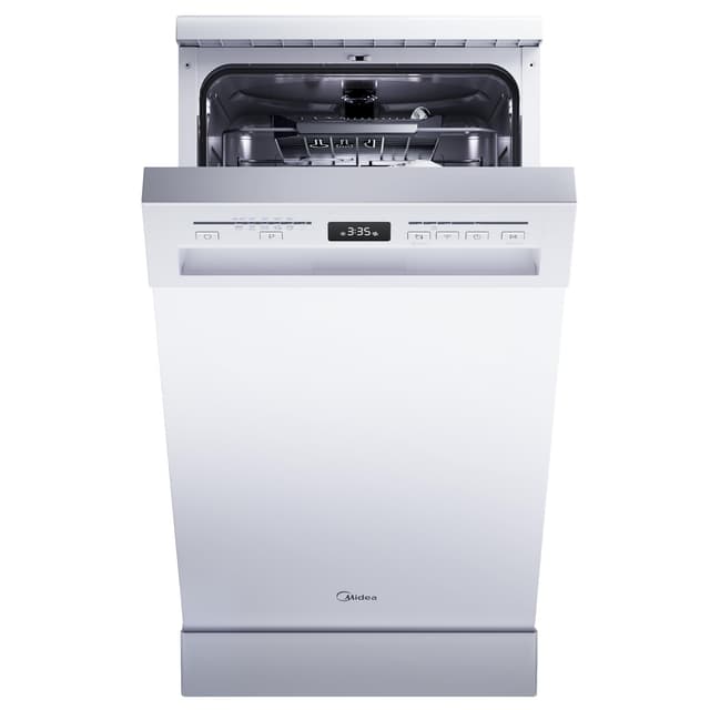 Midea SF 5.45NW10C Geschirrspüler 45cm 🌟 Freistehend & Unterbaufähig 🚀