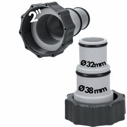 🏊‍♂️ Kalitec Pool Adapter A - Schlauchadapter Pool 38mm und 32mm 🏊‍♀️ Angebot bei HelloDeals