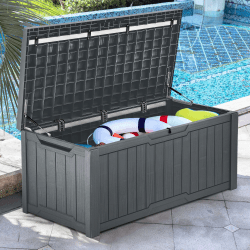 YITAHOME Outdoor-Speicherbox mit Kissen, 120-Gallonen-Wasserdichte Terrassenspeicherbox 🌞🏡