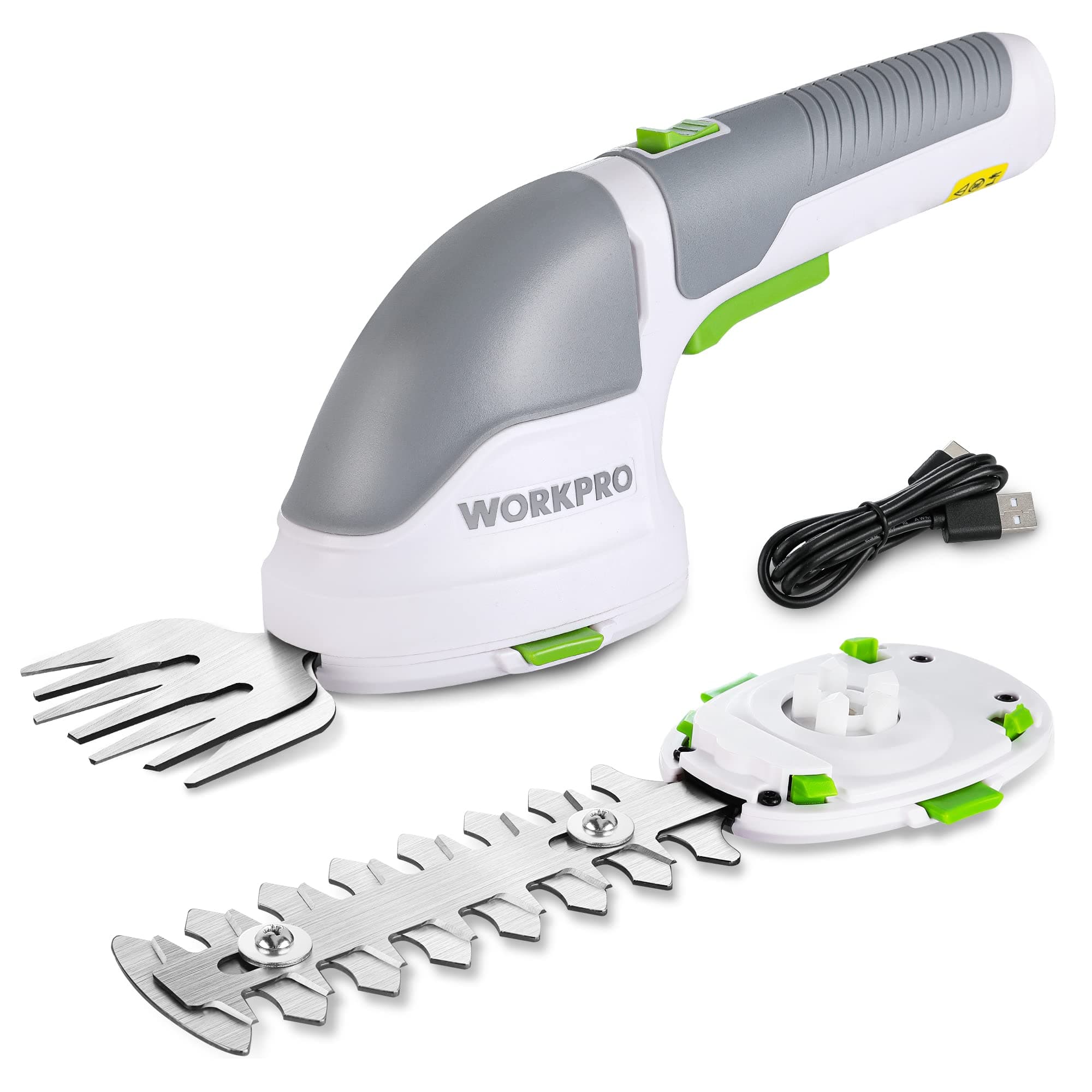 🌿🌟 Angebot: WORKPRO Gartenschere Akku 3,6V - Rasen- und Strauchschere elektrisch