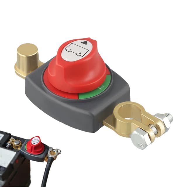 🔋 Cloudpower Batterietrennschalter 12V-48V - Wasserdicht & Effizient