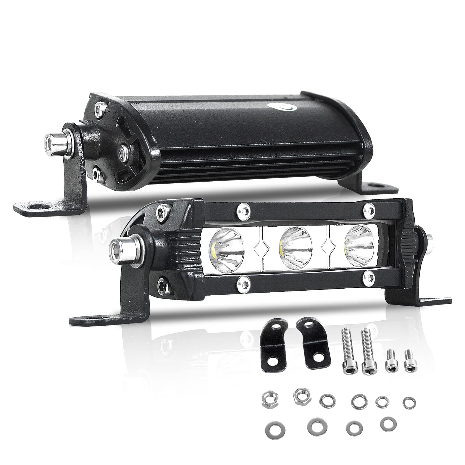 PICAA LED Arbeitsscheinwerfer 4 Zoll 10.4CM 15W - 2 Stück