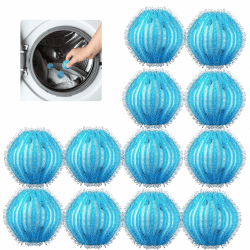 🌟 12 Stücke Sicherer Tierhaarentferner Waschmaschine 🌟 Angebot bei HelloDeals