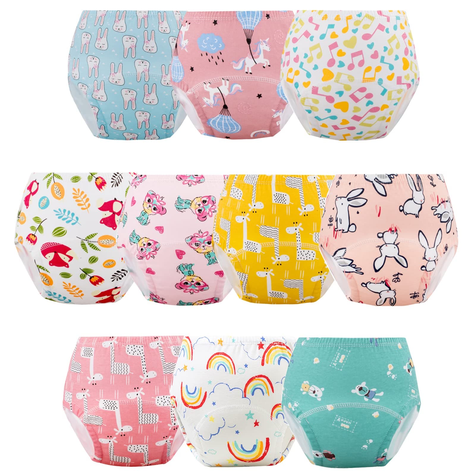👶🩲 JackLoveBriefs Töpfchen Trainingshose für Kleinkinder 3-4 Jahre - Cremefarben
