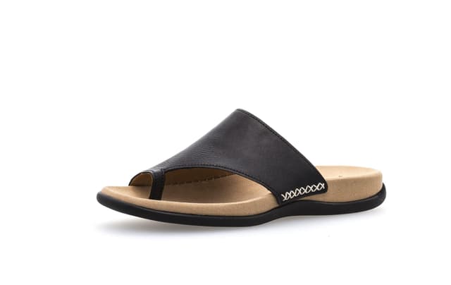 🌟 Mega Deal! Gabor Damen Pantoletten | Frauen Slipper | Best Fitting 39 EU Schwarz 🌟