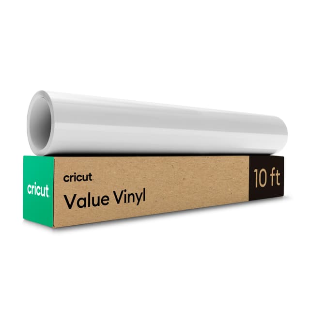 🎨 Cricut Permanent Vinyl | Weiß | 3m (10 Fuß) 🎉