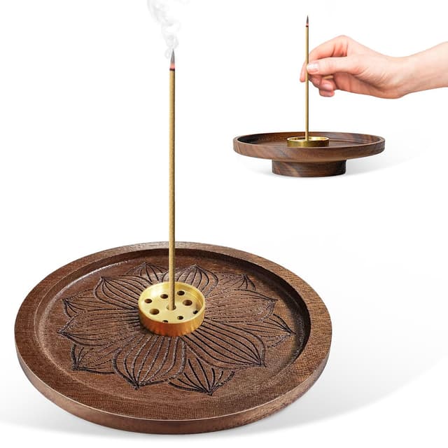 Lotusblume Räucherstäbchenhalter 🌸 - Exquisites Design für Meditation und Entspannung
