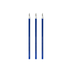 Legami - Gelschreibermine radierbar, Set 3 Stück, Höhe 13 cm, Blaue Thermosensible Tinte 0,7 mm Angebot bei HelloDeals