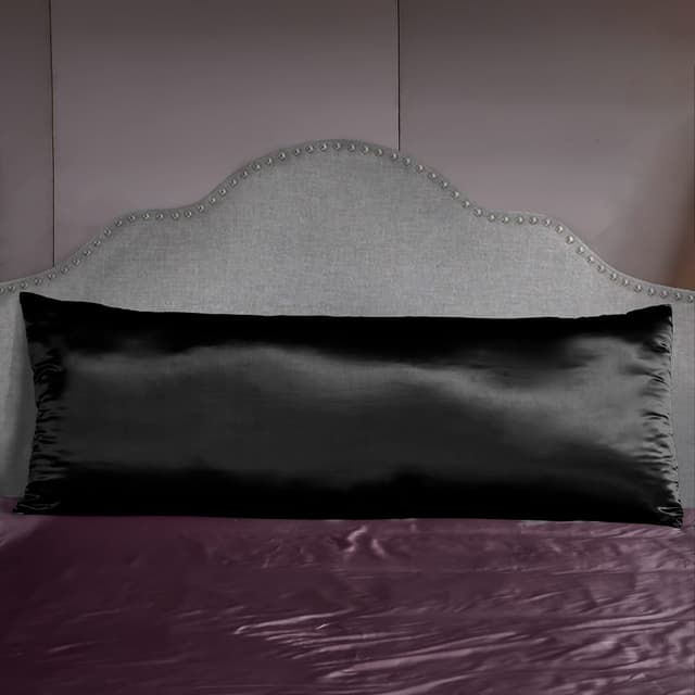 THXSILK Seide Seitenschläferkissen Bezug 40x145 🌙 100% Reine Seide Schwangerschafts Kissenbezug