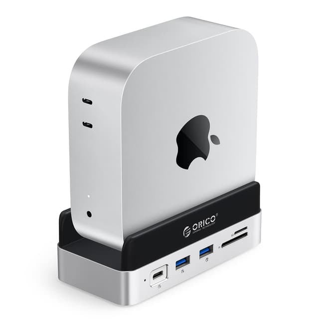 ORICO VSP10 MiniDock & Ständer für Mac Mini M4 - 512GB SSD, 9 Ports, 1000 Mo/s
