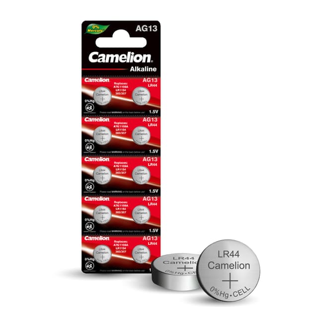 🔋🔋🔋 Sonderangebot: Camelion AG13 / LR44 / A76 Knopfzelle Alkaline Alkali Batterie, 10-er Pack
