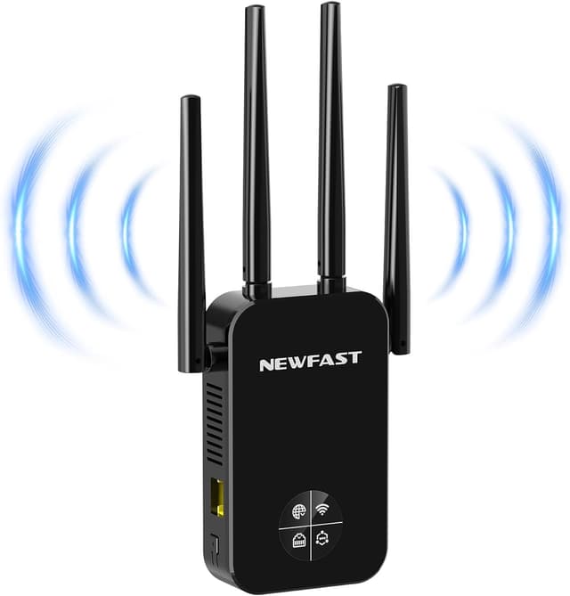 🚀📶 NEUFAST 2025 WLAN Verstärker 1200 Mbit/s Dualband WiFi Repeater 📡