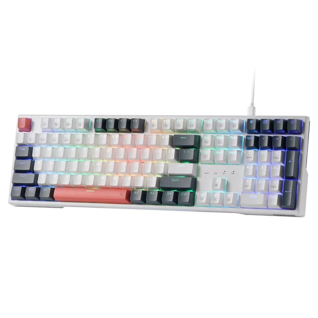 Redragon K668 RGB-Gaming-Tastatur mit Hot-Swap-fähigen roten Schaltern 🎮