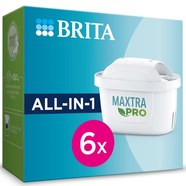BRITA Wasserfilter-Kartusche MAXTRA PRO All-in-1 – 6er Pack 🌊