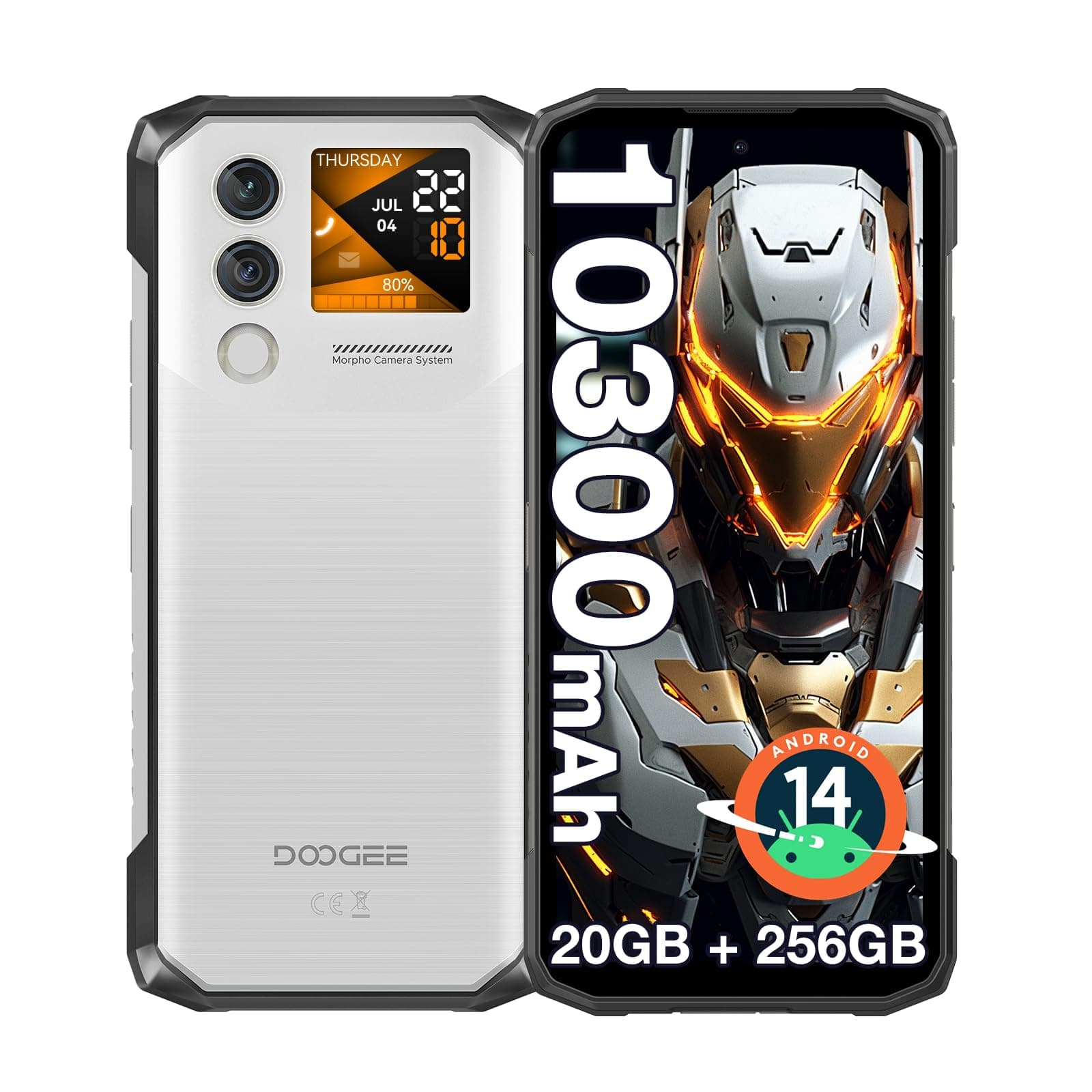 DOOGEE Blade 10 Max Outdoor Handy Ohne Vertrag Android 14 📱