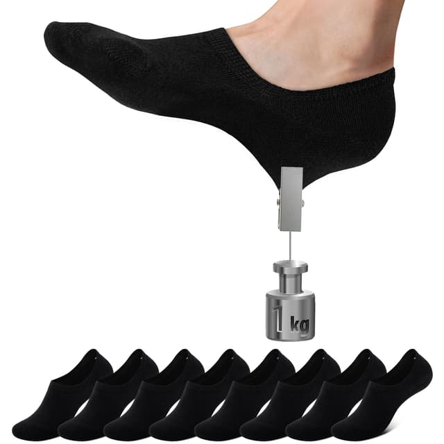 🧦 Falechay Sneaker Socken Damen Füßlinge 8 Paar No Show Unsichtbare Socken