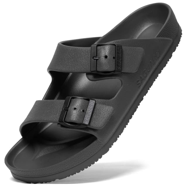🌞 SAGUARO Zehentrenner Hausschuhe Sommer Sandalen - Angebot!