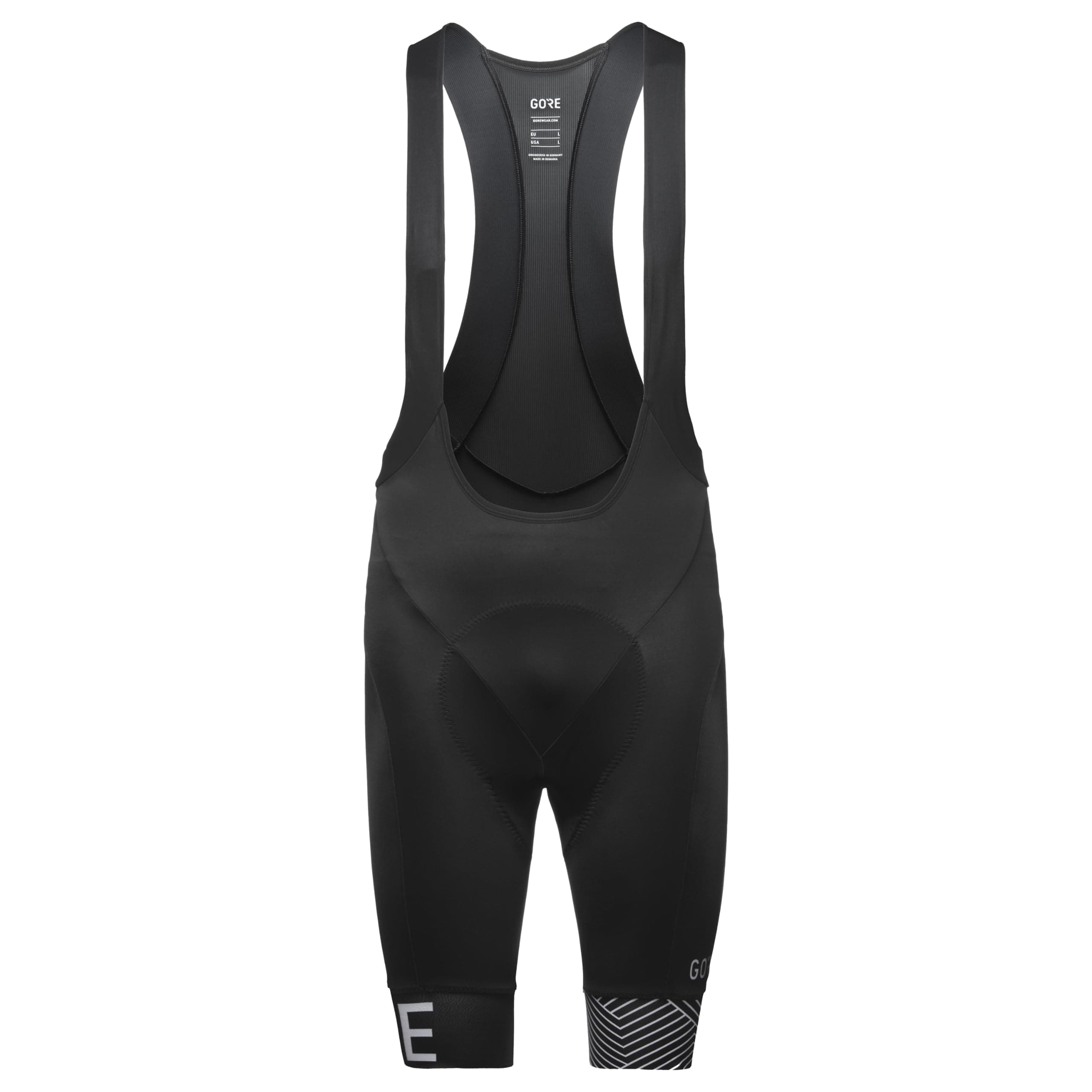 🚴‍♂️ GORE WEAR Herren C5 Opti Trägerhose+ Kurze Black/White L Deal! 🚴‍♂️