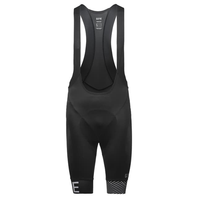 🚴‍♂️ GORE WEAR Herren C5 Opti Trägerhose+ Kurze Black/White L Deal! 🚴‍♂️