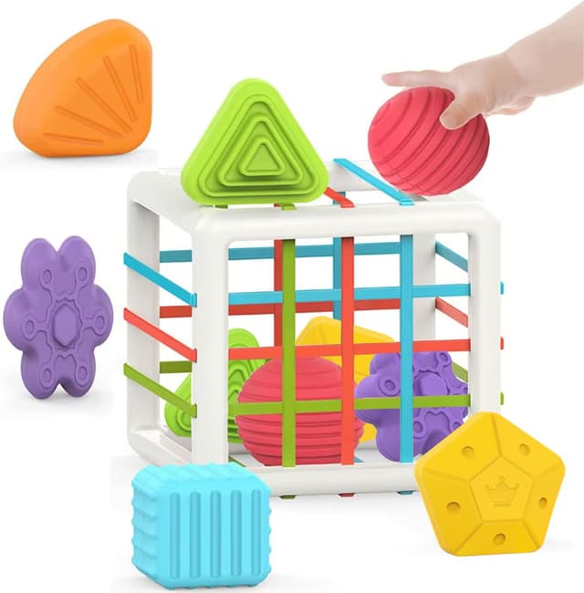 🎁 JKGIFTS Spielzeug ab 1 Jahr | Montessori Spielzeug ab 1-3 Jahre | Lernspiele ab 1-3 Jahre | Babyspielzeug für Feinmotorik und Koordination 🚼