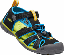 KEEN Unisex Kinder Seacamp Ii CNX Sandalen 37 EU Black Brilliant Blue 🌊👟 Angebot bei HelloDeals