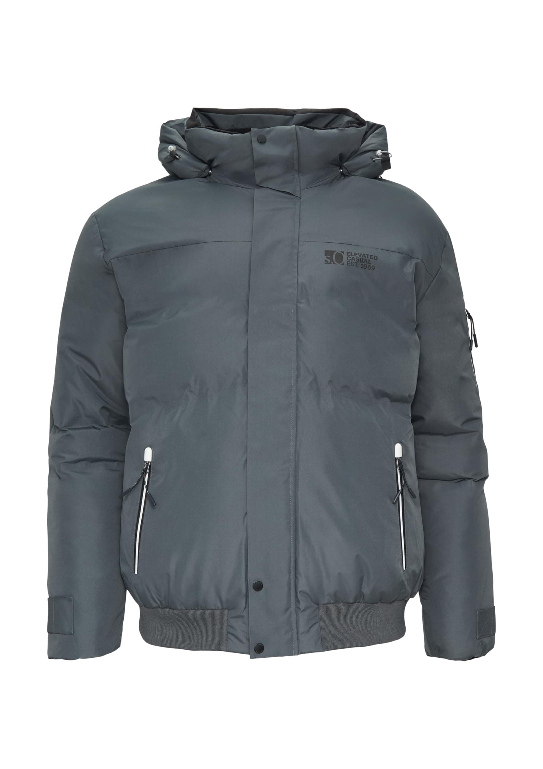 🌟 Mega Deal 🧥 s.Oliver Herren Outdoor Jacke 3XL Grau/Schwarz 9581