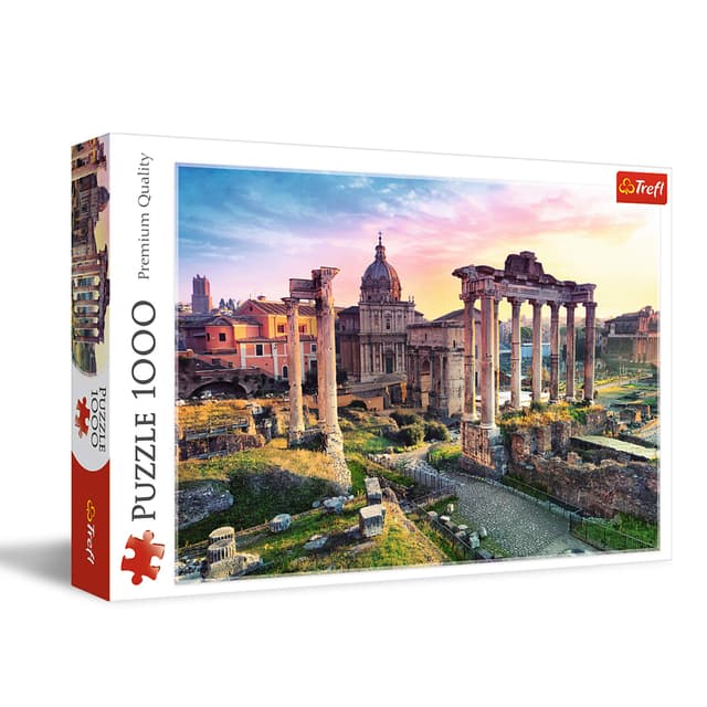 Trefl 10443 Puzzle Forum Romanum, 1000 Teile, Farbig 🧩🏛️