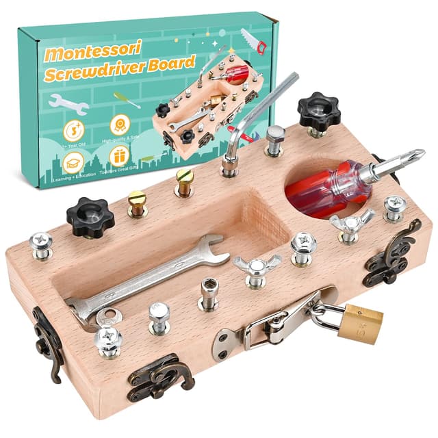 🌟Wooderma Montessori Spielzeug ab 3-5 Jahre🎁