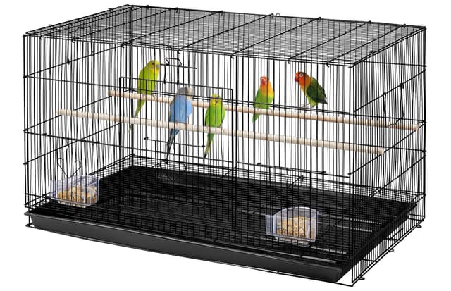 🦜 Yaheetech Vogelkäfig: Geräumig und sicher für Ihre gefiederten Freunde!