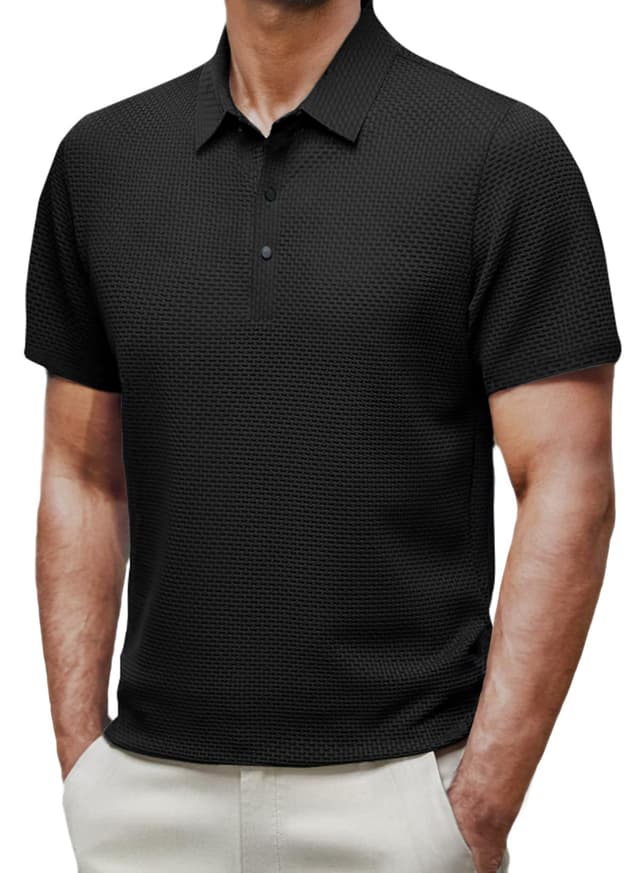Elegancity Poloshirt Herren | Einzigartiger Stoff & Modedesign 🌟